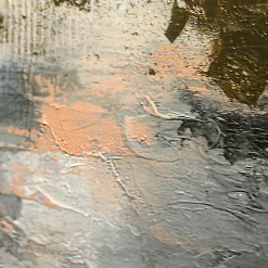 Hot Gemälde Abstrakt in Nude und Blau, 60 x 60 cm Bilder|Flur