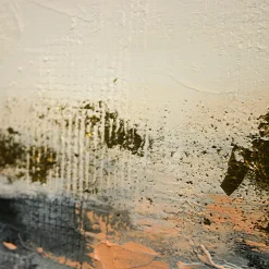 Hot Gemälde Abstrakt in Nude und Blau, 60 x 60 cm Bilder|Flur