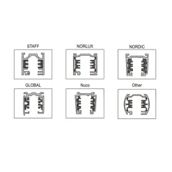 Hot Camita ColourDrop 10W Tracklight LED Schienenstrahler Shopbeleuchtung|Museen/Showrooms