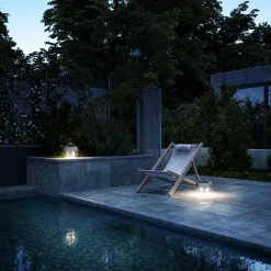 Hot Aqu S LED Solar- / Akkuleuchte Terrassen|Solarleuchten