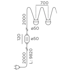 Online Cherry bubbls plug LED Lichterkette Lichterketten & Laternen|Gastronomie