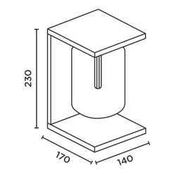 Clearance Dia LED Außenwandleuchte Terrassen|Fassaden