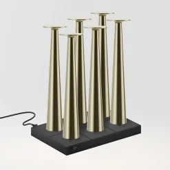 New 6er Set Lix Skinny LED Akkuleuchte inkl. Multi-Kontaktladestation Hotellerie|Gastronomie