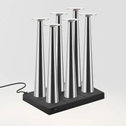 New 6er Set Lix Skinny LED Akkuleuchte inkl. Multi-Kontaktladestation Hotellerie|Gastronomie