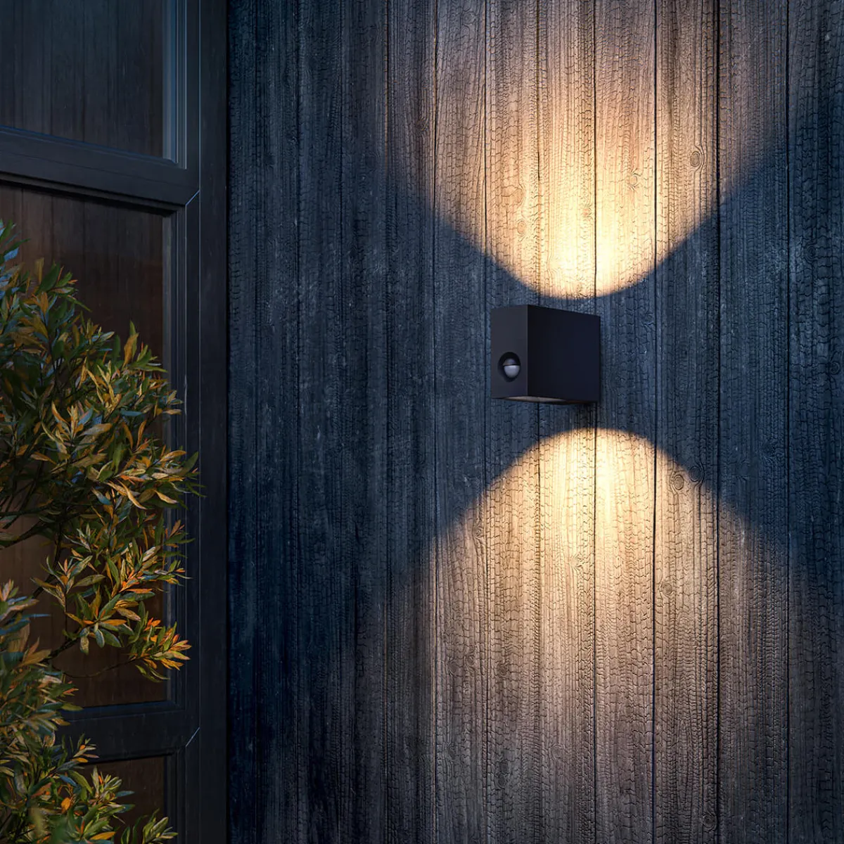 New Eye Control LED Außenwandleuchte Terrassen|Hauseingänge