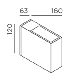 Clearance Eye LED Außenwandleuchte Terrassen|Hauseingänge