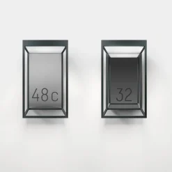 Hot Gic number LED Außenwandleuchte, anthracite Hauseingänge|Fassaden