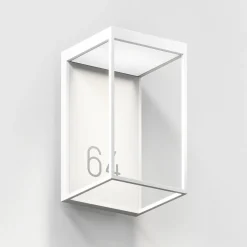 New Gic number LED Außenwandleuchte, pure white Hauseingänge|Fassaden