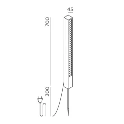 Discount Lin Spike LED Erdspießleuchte Wege/Zufahrten|Grünflächen