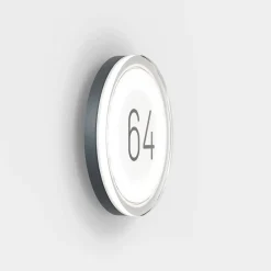 New Lisc LED Number Hausnummer Wandleuchte Hauseingänge|Wandleuchten