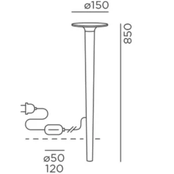 New Lix spike plug LED Erdspießleuchte Wege/Zufahrten|Strahler & Scheinwerfer