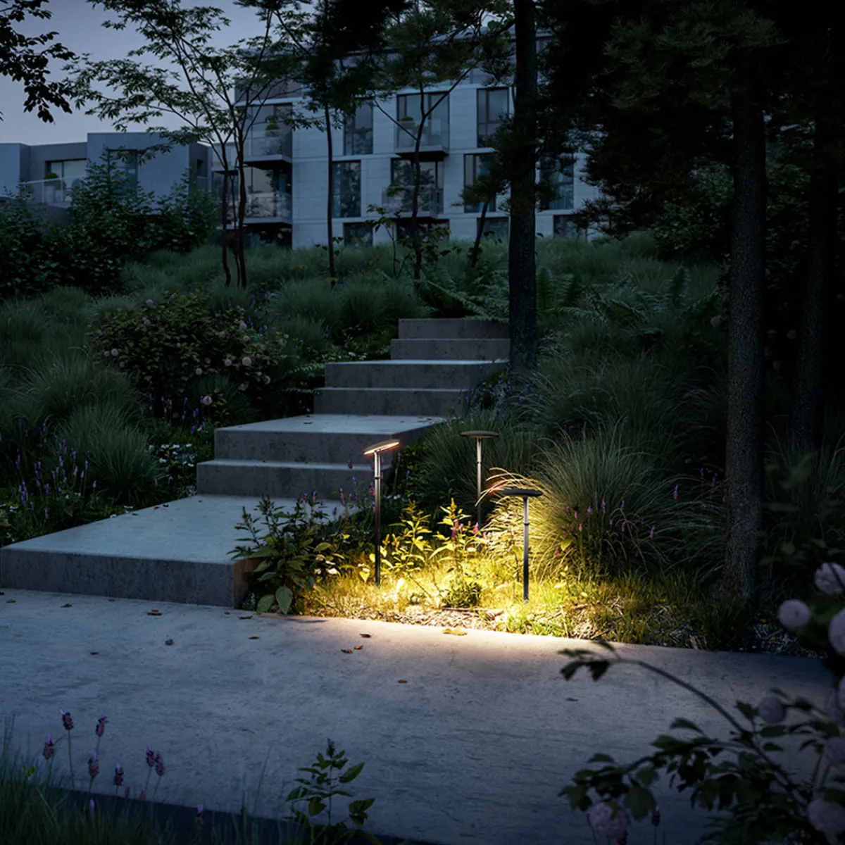 Best Pad LED Erdspießleuchte Connect Wege/Zufahrten|Grünflächen