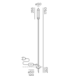 Clearance Reed plug LED Erdspießleuchte Wege/Zufahrten|Dekorative Leuchten