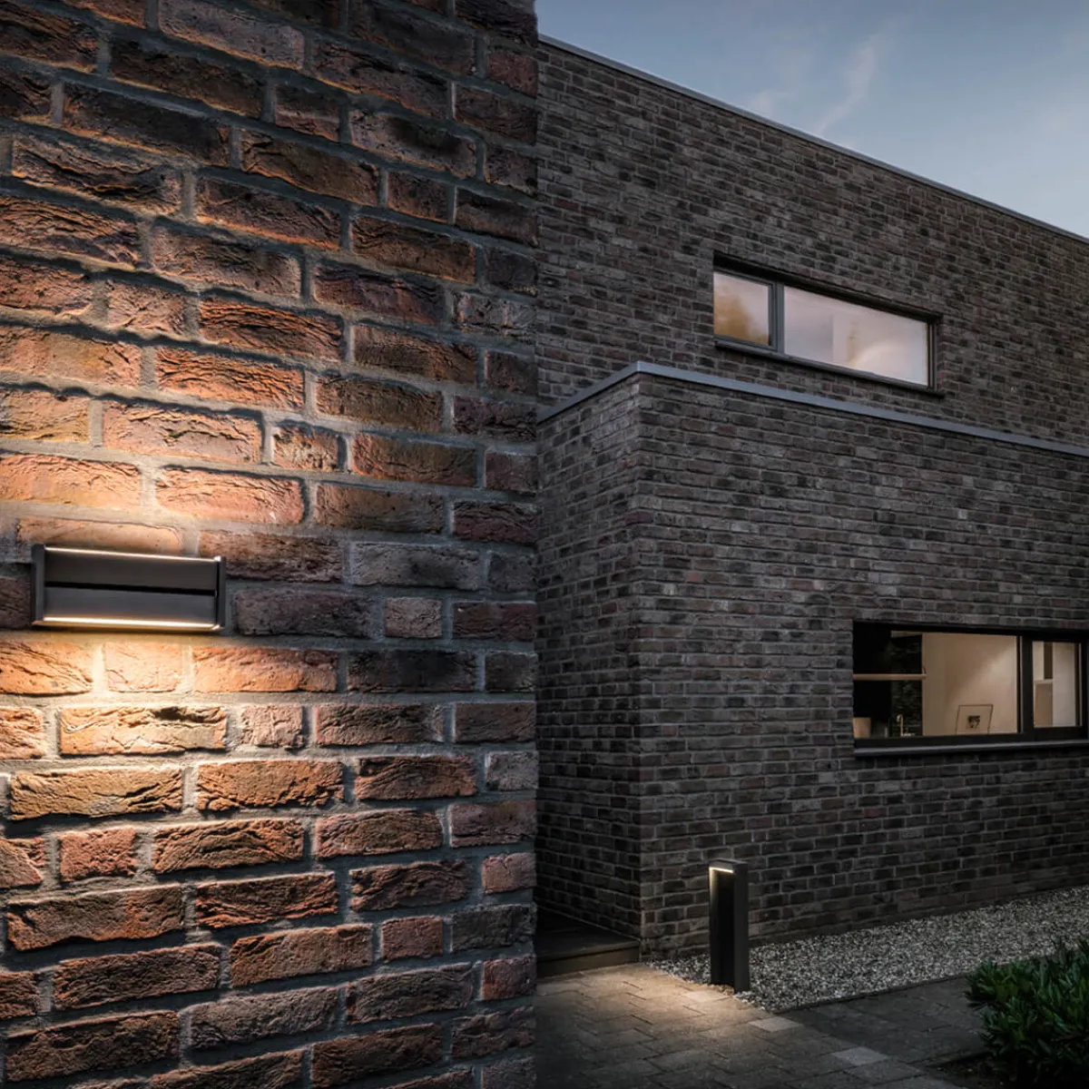 Hot Slat LED Wand- / Deckenleuchte Hauseingänge|Fassaden