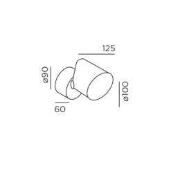 Hot Stic LED Außenwand- / Decken- / Bodenleuchte Fassaden|Wandleuchten