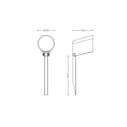 Online Stic Spike LED Bodenleuchte / Spießstrahler Connect Wege/Zufahrten|Grünflächen