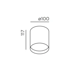 Up R LED Deckenleuchte Hauseingänge|Strahler & Scheinwerfer