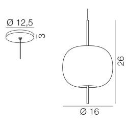 Clearance Kushi 16 Pendelleuchte Pendelleuchten|Schlafzimmer