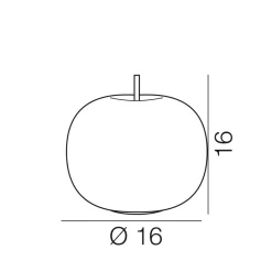Clearance Kushi 16 Tischleuchte Tischleuchten|Schlafzimmer