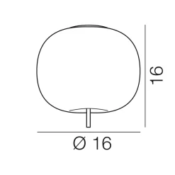 Hot Kushi 16 Wand- / Deckenleuchte Deckenleuchten|Wandleuchten