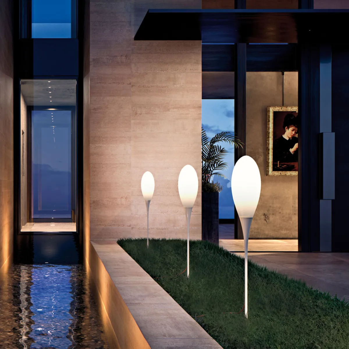 Clearance Spillo Outdoor Stehleuchte Wege/Zufahrten|Terrassen