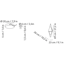 Clearance Viceversa LED Pendelleuchte Pendelleuchten|Flur