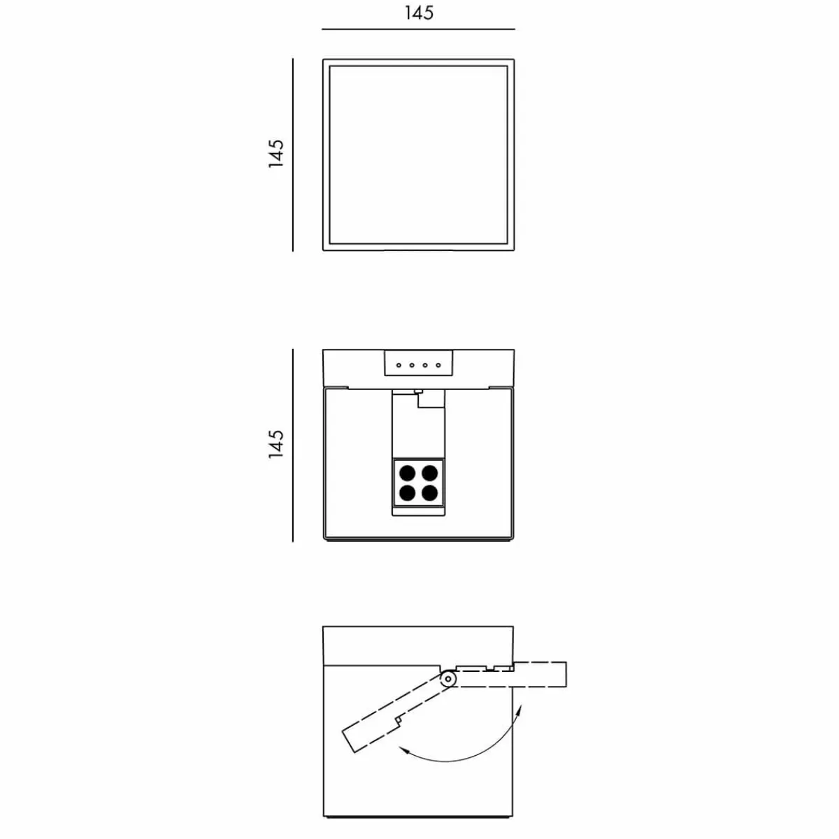 Outlet Alea LED Akku-Solarleuchte Wege/Zufahrten|Bodenleuchten