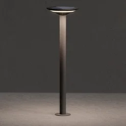 Keope Ground LED Akku-Solarleuchte mit Mast Wege/Zufahrten|Stehleuchten