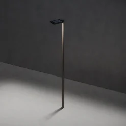 Link LED Akku-Solarleuchte mit Mast Wege/Zufahrten|Stehleuchten