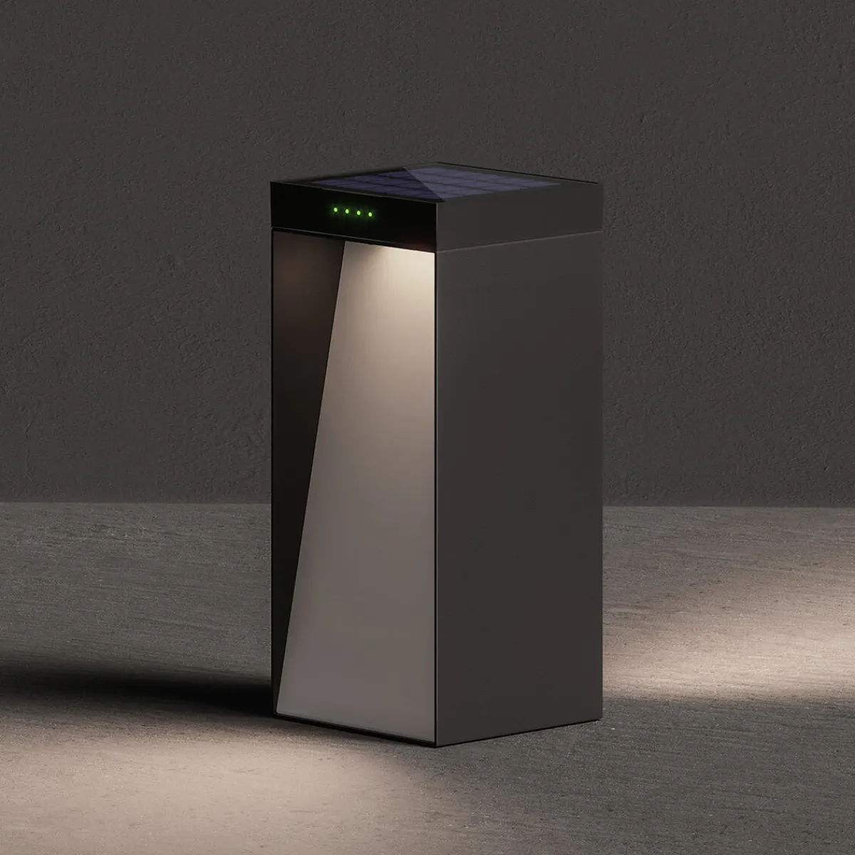 Discount Milio Full LED Akku-Solarleuchte Terrassen|Stehleuchten