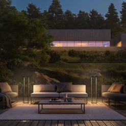 Discount Radia Mega LED Akku-Solarleuchte Terrassen|Stehleuchten