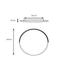 Online Astra-60 LED Wand- / Deckenleuchte Hotellerie|Wandleuchten