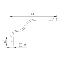 New Banu LED Wandleuchte Hotellerie|Wandleuchten