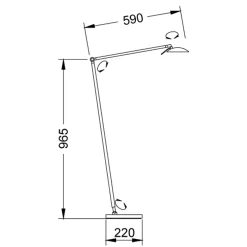 New Elea-S LED Leseleuchte Stehleuchten|Wohnzimmer