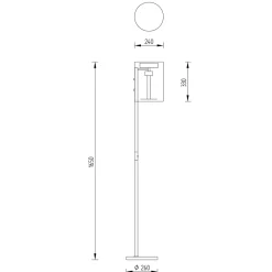 Hot Kira LED Stehleuchte Stehleuchten