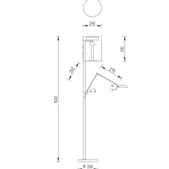 Sale Kira-L LED Stehleuchte Stehleuchten|Wohnzimmer