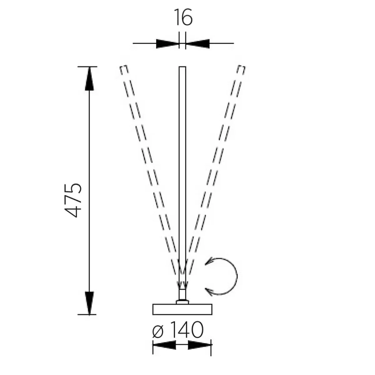 Kosma LED Tischleuchte Tischleuchten|Schlafzimmer