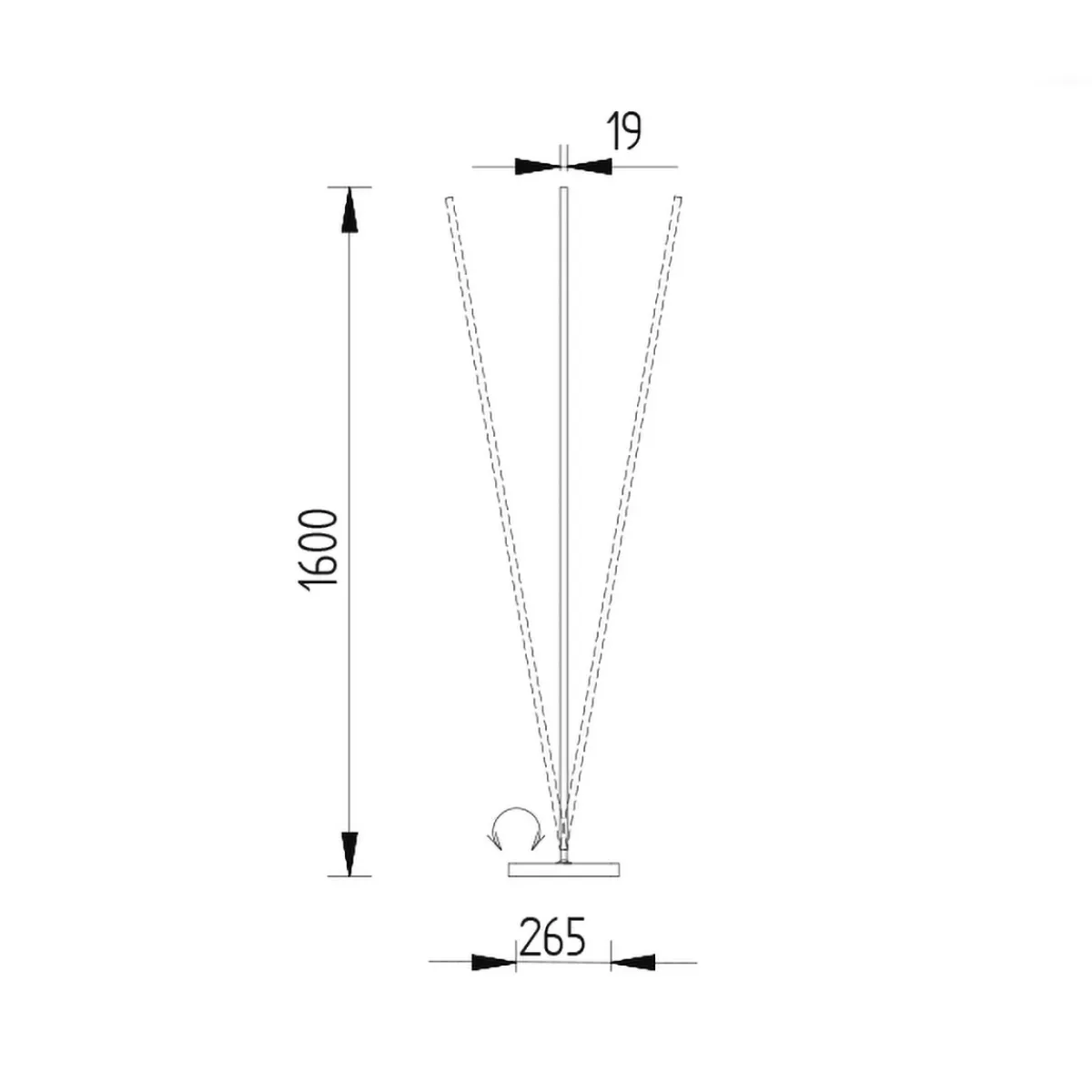 New Nora LED Stehleuchte Stehleuchten|Wohnzimmer