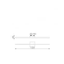 Nuri-1 LED Deckenleuchte Deckenleuchten|Flur