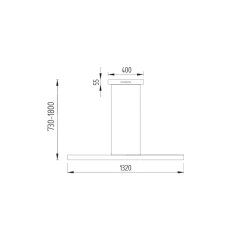 Best Runa-132 LED Pendelleuchte Küche|Essbereiche