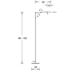 Sale Tara-S LED Leseleuchte Stehleuchten|Wohnzimmer
