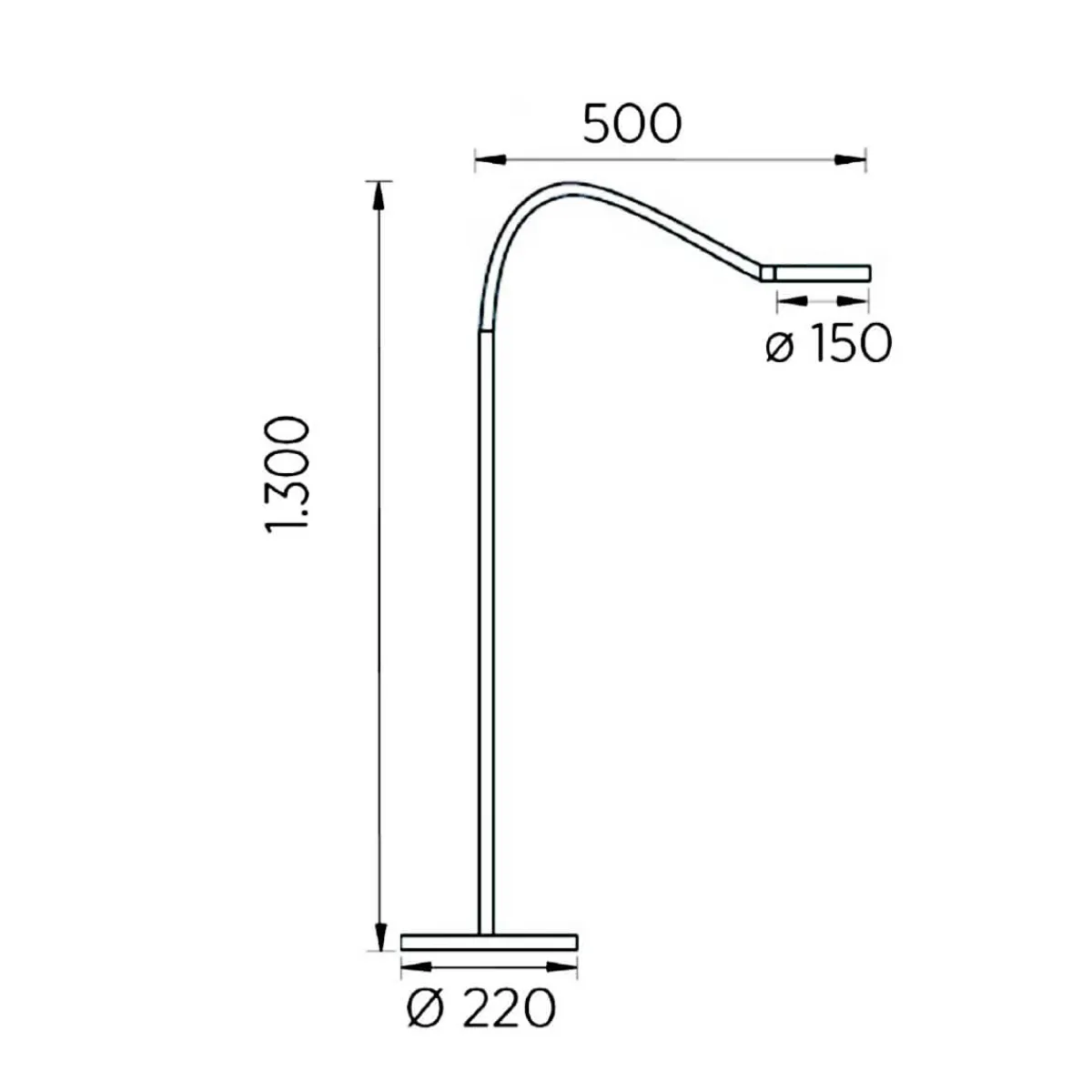 Hot Tessa-Flex LED Leseleuchte Stehleuchten|Leseleuchten