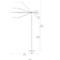 Hot Equo Floor LED Stehleuchte Stehleuchten|Leseleuchten