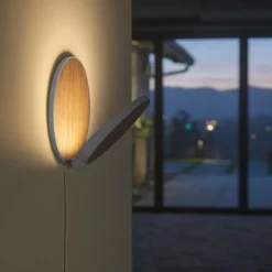 Hot Gravy Plug-In LED Wandleuchte, Silber Hotellerie|Wohnzimmer