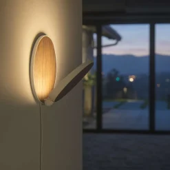 New Gravy Plug-In LED Wandleuchte, weiß Hotellerie|Wandleuchten