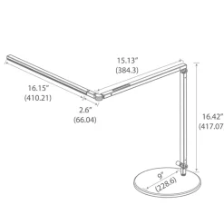 Clearance Z-Bar LED Tischleuchte Arbeitszimmer|Büros