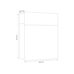 3010/3011 Briefkasten Briefkästen & Paketboxen|Hausnummern & Briefkästen