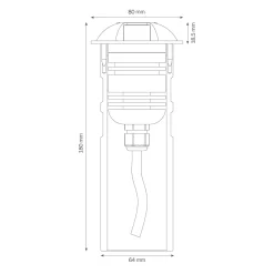 Outlet 1467 LED Bodeneinbaustrahler Wege/Zufahrten|Bodenleuchten