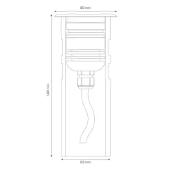Clearance 1451/1461 LED Bodeneinbaustrahler Terrassen|Bodenleuchten