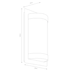 Clearance 061 LED Wandleuchte Wandleuchten|Bewegungsmelder